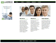 Tablet Screenshot of lakeridgesystemsgroup.com